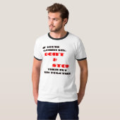 STOP NIET T-SHIRT (Voorkant volledig)
