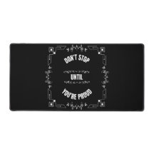 STOP NIET TOTDAT JE TROTS BENT