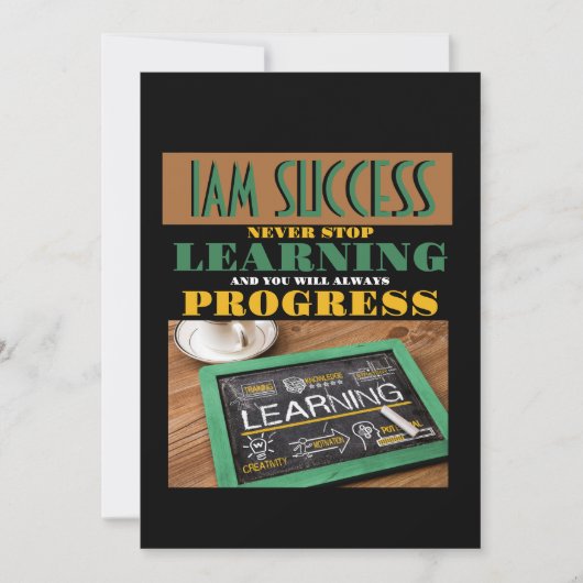 STOP NOOIT LEREN KAART (Voorkant)