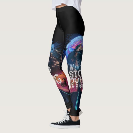Stop nooit met het drogen van moderne LEGGINGS voo (Links)
