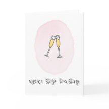 Stop nooit met toasten