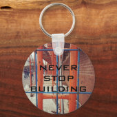 STOP NOOIT OPBOUW! SLEUTELHANGER (Voorkant)