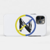 Stop oorlog in het Sierkussen Oekraïne Case-Mate iPhone Case (Achterkant (horizontaal))