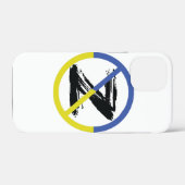 Stop oorlog in het Sierkussen Oekraïne Case-Mate iPhone Case (Achterkant (horizontaal))