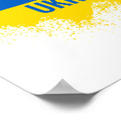 Stop oorlog in Oekraïne nu Poster (Hoek)