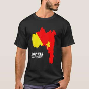 Stop oorlog in Tigray Ethiopië T-shirt