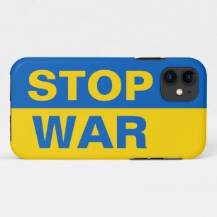 Stop oorlog Oekraïne iPhone 11 Hoesje