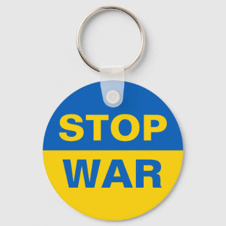 Stop oorlog Oekraïne Sleutelhanger