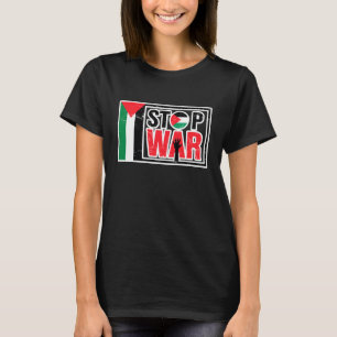 Stop oorlog - Palestijns leven is belangrijk - Vri T-shirt