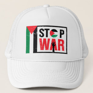 Stop Oorlog - Palestijnse Levens Matter - Vrijheid Trucker Pet