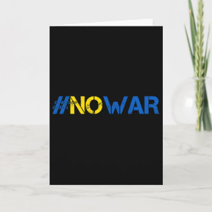 Stop Oorlog Steun Oekraïne T-shirt #nowar Sta Bij Kaart