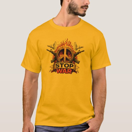 Stop Oorlog T-shirt (Voorkant)