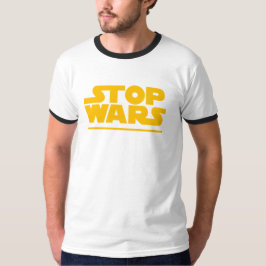 Stop Oorlogen Parodie Logo T-shirt