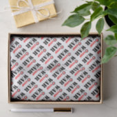 Stop oorlogsslogan tissuepapier (Geschenk)
