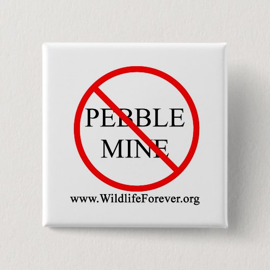 STOP PEBBLE MINE BUTTON (Voorkant)