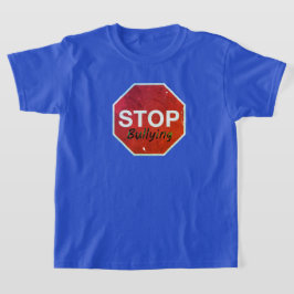 Stop pesten Anti-pestkop T-shirt