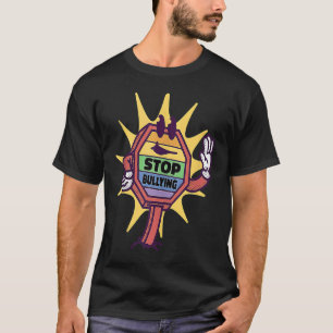 Stop Pesten Geen Geplaag Vecht Tegen Pesten Anti T-shirt