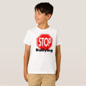 Stop pesten t-shirt (Voorkant volledig)