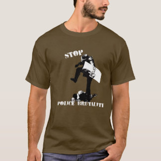Stop politiegeweld t-shirt