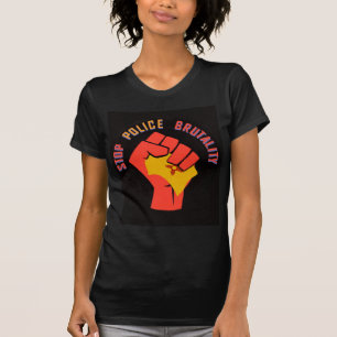 Stop politiegeweld t-shirt
