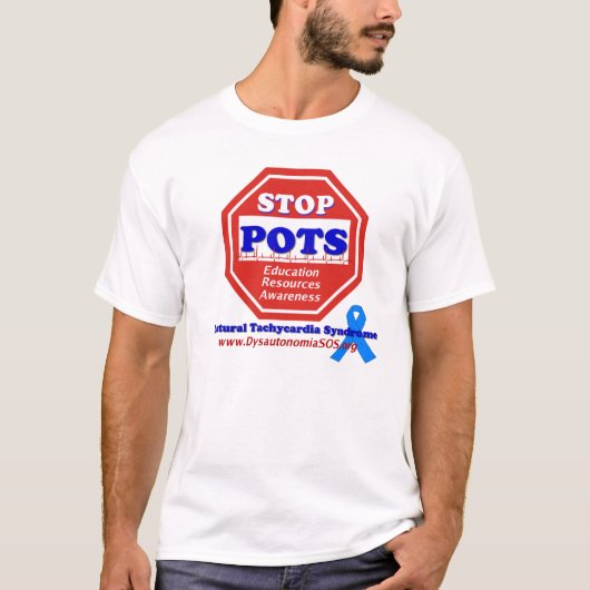 STOP POTS Awareness Shirt (Voorkant)