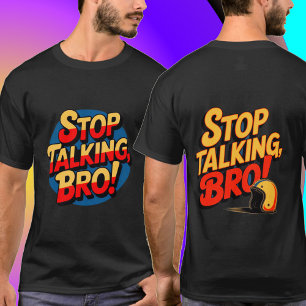 Stop Praten Broer – Brute Attitude T-shirt