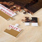 STOP probeert in te passen ... U bent UITSTAND Legpuzzel (Zijkant)