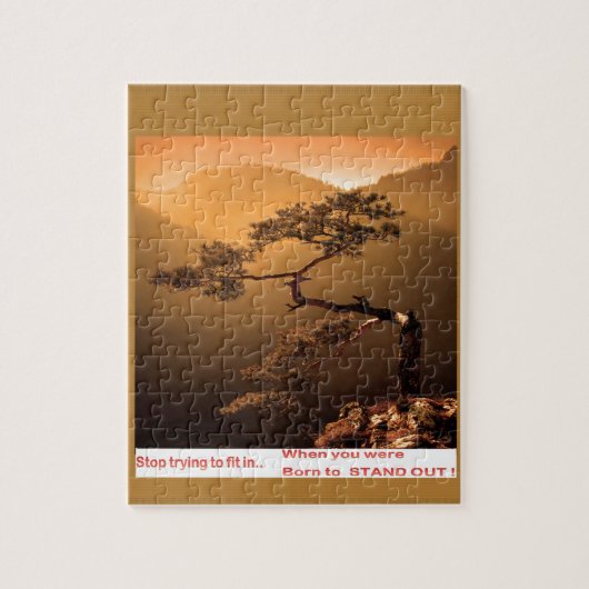 STOP probeert in te passen ... U bent UITSTAND Legpuzzel (Verticaal)