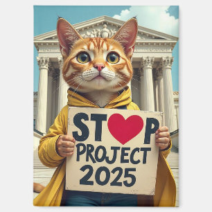 Stop Project 2025 CAT Magneet