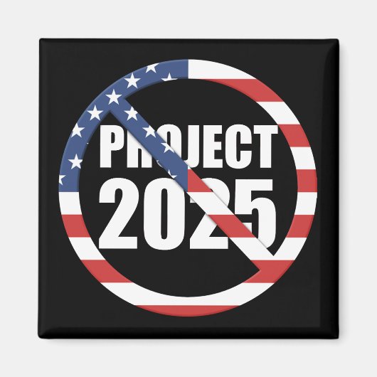 STOP Project 2025 Magneet (Voorkant)