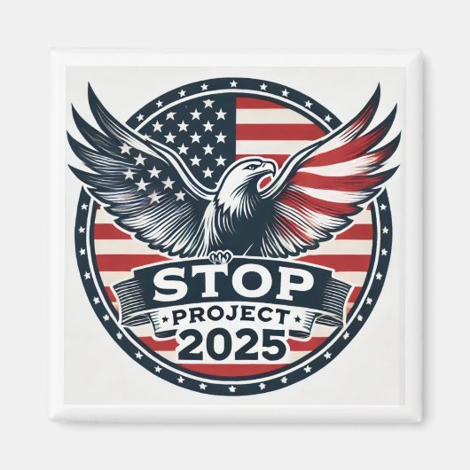 STOP Project 2025 Magneet (Voorkant)