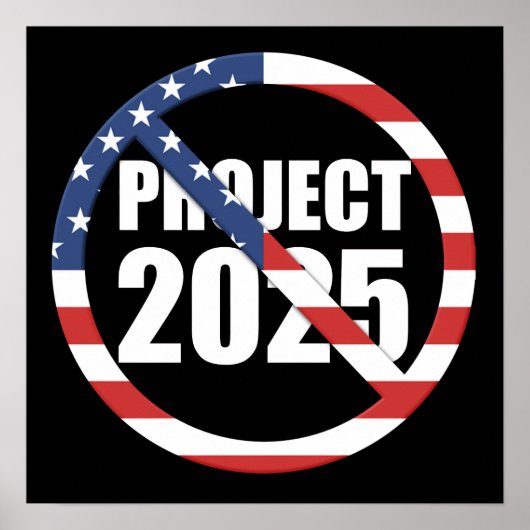 STOP Project 2025 Poster (Voorkant)