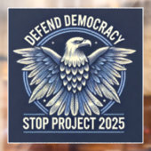 STOP Project 2025 Raamsticker (Vel 2)