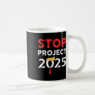 Stop Project 2025 Trumps Project tegen Trump Koffiemok