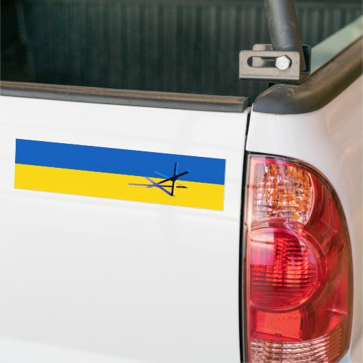 Stop Putin Bumper Sticker (Sur camion)