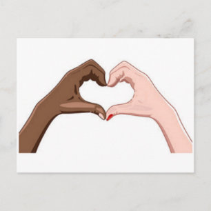 Stop racisme briefkaart