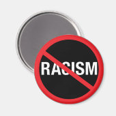 Stop racisme magneet (Voorkant / Achterkant)