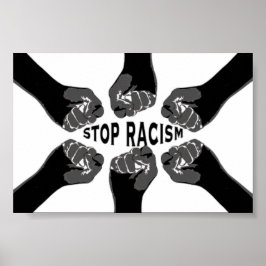 Stop racisme poster