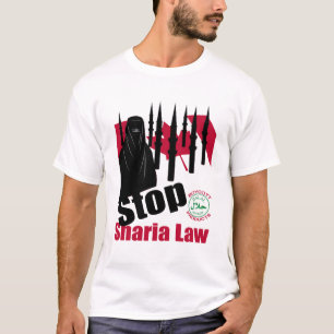 STOP SHARIA LAW (canada) T-shirt