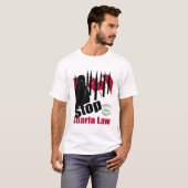 STOP SHARIA LAW (canada) T-shirt (Voorkant volledig)