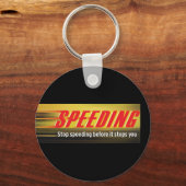 Stop Sleutelhanger (Voorkant)