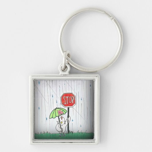 STOP. SLEUTELHANGER (Voorkant)