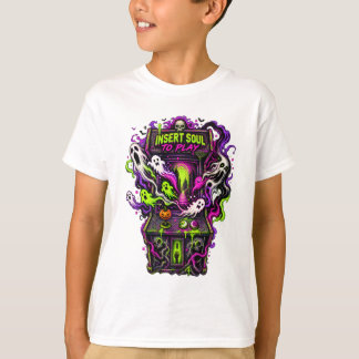 Stop Soul Haunted Arcade Halloween T-shirt