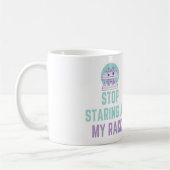 STOP STARTEN BIJ MIJN RACK - FUNNY LAB TECH KOFFIEMOK (Links)