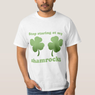 STOP STARTEN MET MIJN T-shirt VOOR SHAMROCKS