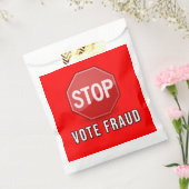 Stop stemfraude bedankzakje (Gezegeld)