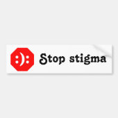 Stop stigma bumpersticker (Voorkant)
