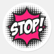 STOP! Stripboekstijl