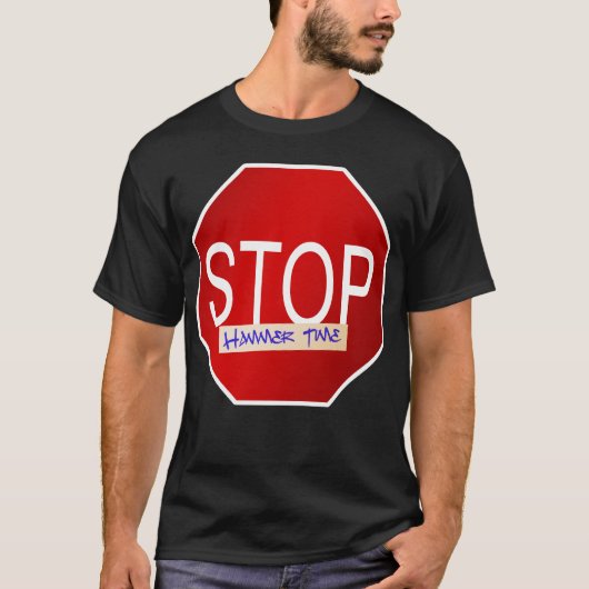 STOP! T-shirt (Voorkant)