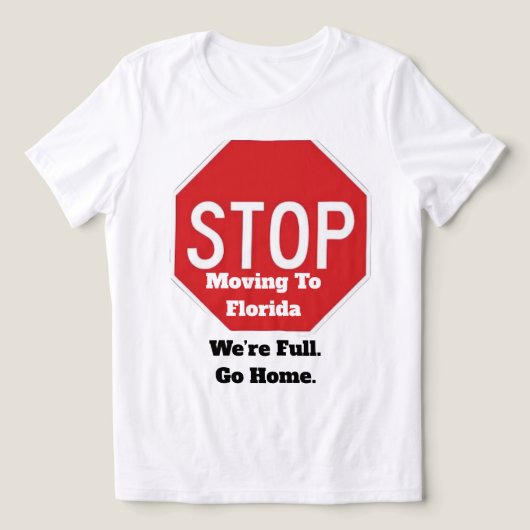 Stop T-shirt (Design voorkant)